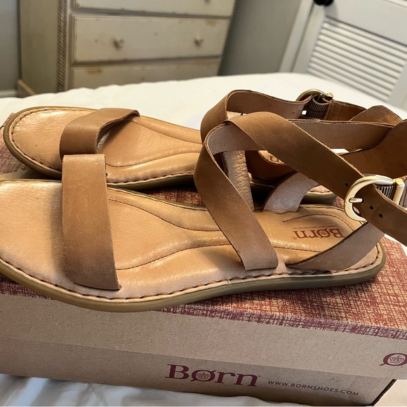 Born Oak Leather Sandals - Picture 3 of 5